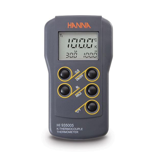 Портативный микропроцессорный термометр с 2-мя диапазонами HANNA Instruments HI935005